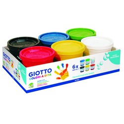 Giotto Giotto vingerverf 200 ml - 6 stuks