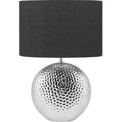 NASVA  - Tafellamp - Zwart/Zilver - Keramiek