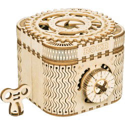 Robotime Houten Schatkist DIY Modelbouw Knutselen
