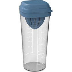 Rotho shaker met pers 1 l loft horizon blauw