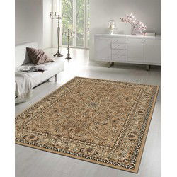 Nain Klassiek - Laagpolig Oosters Vloerkleed - Vintage Tapijt - Beige- 280x380CM