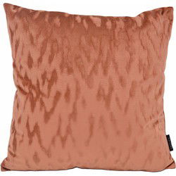 Velvet Stain Oranje/Roest | 45 x 45 cm | Kussenhoes | Velvet / Polyester