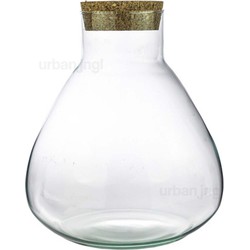 URBANJNGL - Terrarium met kurk - Sam XL - Gesloten terrarium ↑ 35 cm