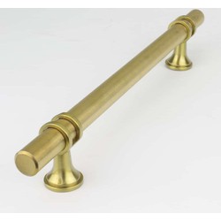 Deurgreep Kim - messing - 160 mm - Modern - Handgreep - Kastgreep - Ladegreep