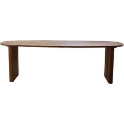 Eettafel Naturel Mangohout - 210x100x76cm - Aya
