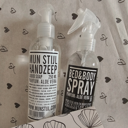 Mijn Stijl - Cadeauset handzeep en Bed & bodyspray vijg - moederdageditie