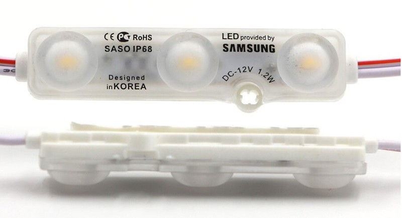 Groenovatie LED Module Samsung 5730 1.5W 12V Blauw IP68 - 