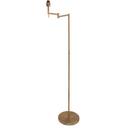 Mexlite - vloerlamp - Bella - brons - metaal - Ø 45cm - E27 - 3406BR