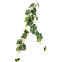 Anthurium vine printed leaves 110 cm kunstplant