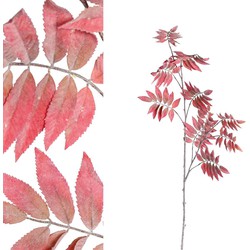 PTMD Leaves Plant Heaven Tree Kunsttak - 104,5 x 30 x 140 cm - Rood