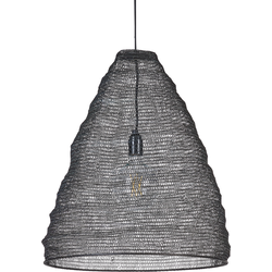 Beliani PARBATI - Hanglamp-Zwart-IJzer