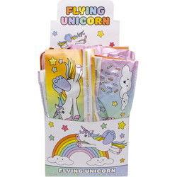 Decopatent 48 STUKS Foam Unicorn Vliegtuigen - Fighter Gliders - Uitdeelcadeaus - Traktatie Uitdeelcadeautjes voor kinderen - Grabbelton - School - Kinderfeestje - Klein Speelgoed Trakteren - Grabbelton Traktaties Cadeautjes