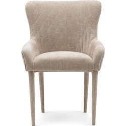 Riviera Maison Corvara Dining Armchair, montmartre weave, natural linen