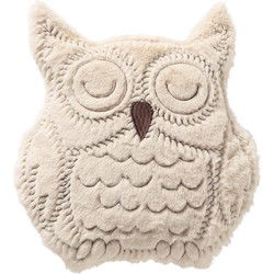 Textino OWL - Sierkussen 35x40 cm uil - beige - Textino