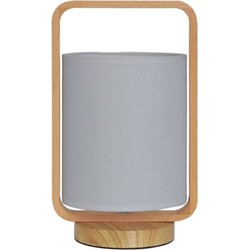 Nippon tafellamp - grijs - 13,5 x 33 cm