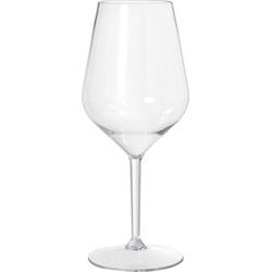 Duni Wijnglas - onbreekbaar kunststof - 400 ml - vaatwasser bestendig - Wijnglazen