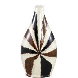PTMD Vaas Evelin - 29x18x55 cm - Keramiek - Bruin