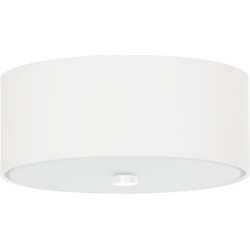 Minimalistische Plafondlamp Lindholm Wit -lichts