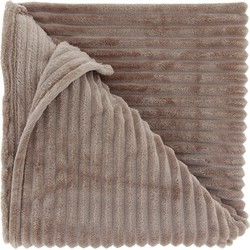 Unique Living - Plaid Dez Taupe - 150x200cm