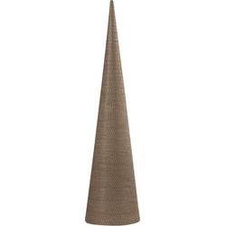 PTMD Deco Object Irhaa - 29x29x123 cm - Polyester - Taupe