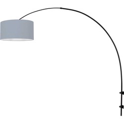 Steinhauer wandlamp Sparkled light - zwart - metaal - 3931ZW