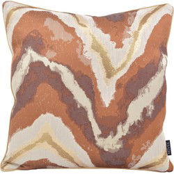 Copper Wave | 45 x 45 cm | Kussenhoes | Jacquard/Polyester