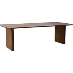 Eettafel Naturel Mangohout - 250x110x76cm - 6-8 Personen - Tomeo