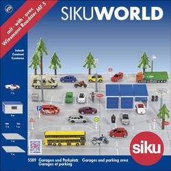 Siku SIKU Garages and parking area with vehicle