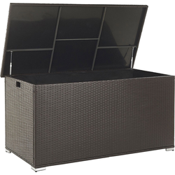 MODENA - Kussenbox - Donkerbruin - 155 cm - PE rotan
