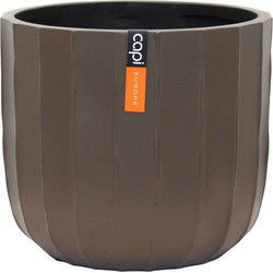 Pot bol Craft 24x21 warm taupe bloempot