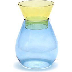 Peleg Design Twotone Vaas - Blauw