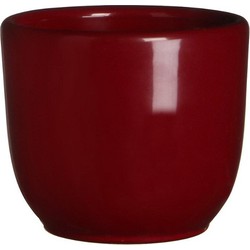 5 stuks - Bloempot Pot rond tusca 6.5 x 7.5 cm d.rood Mica