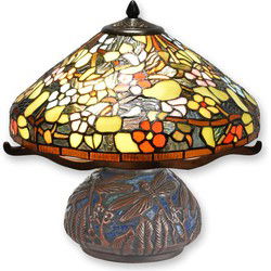 Tafellamp in Tiffany-stijl model 157