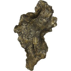 Wandlamp Sidomi - Brons - 37x13x62cm