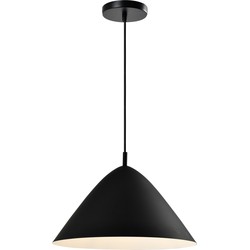 QUVIO Hanglamp rond zwart - QUV5138L-BLACK