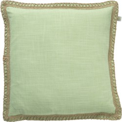 Dutch Decor MARGOT - Kussenhoes pistache 45x45 cm - groen - Dutch Decor