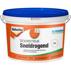 Alabastine voorstrijk sneldrogend wit 2,5l - Alabastine