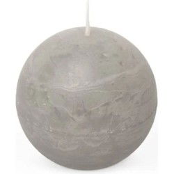 Bolkaars rustiek d8 cm lichtgrijs