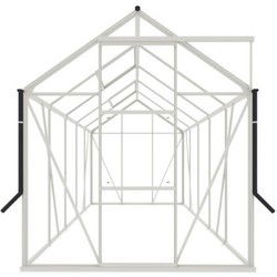 Tuinkas Kate III wit 3 mm veiligheidsglas