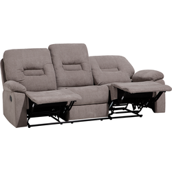 BERGEN - Driezitsbank - Taupe - Polyester