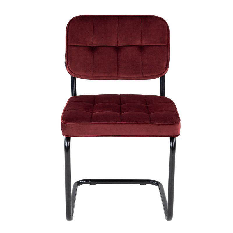Kick buisframe stoel Ivy - Rood - 