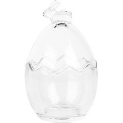 Clayre & Eef Glazen potje Transparant Glas