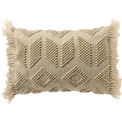 Dutch Decor ODIN - Kussenhoes 40x60 cm van 90% gerecycled polyester - in effen kleur - Eco Line collectie - Pumice Stone - beige - Dutch Decor