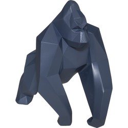Deco Object Origami Gorilla - Blauw