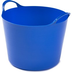 Flexibele emmer - 14 liter - Kunststof - Blauw - 32 x 36 x 25 cm - Wasmanden