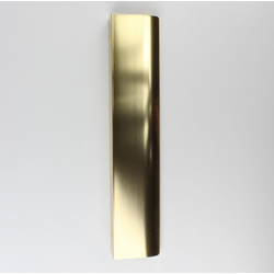 Profielgreep Christien - messing - 192 mm - Industrieel - Handgreep - Kastgreep - Ladegreep