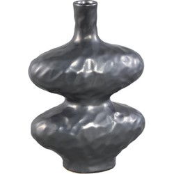 PTMD Vaas Chelsean - 21x12x31 cm - Keramiek - Zwart