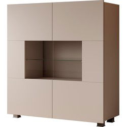Meubella - Dressoir Calgary - Beige - 100 cm