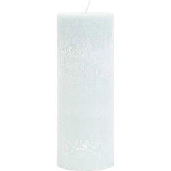 Pillar Candle ECO blue 7x18