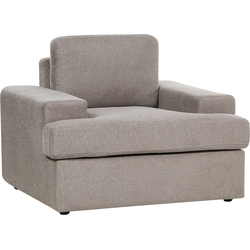 Beliani ALLA - Fauteuil-Bruin-Polyester